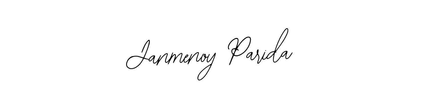 The best way (Bearetta-2O07w) to make a short signature is to pick only two or three words in your name. The name Janmenoy Parida include a total of six letters. For converting this name. Janmenoy Parida signature style 12 images and pictures png