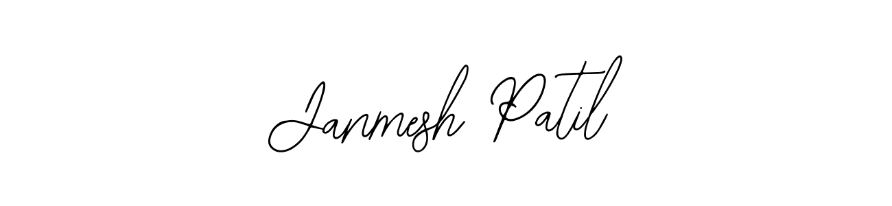 Design your own signature with our free online signature maker. With this signature software, you can create a handwritten (Bearetta-2O07w) signature for name Janmesh Patil. Janmesh Patil signature style 12 images and pictures png