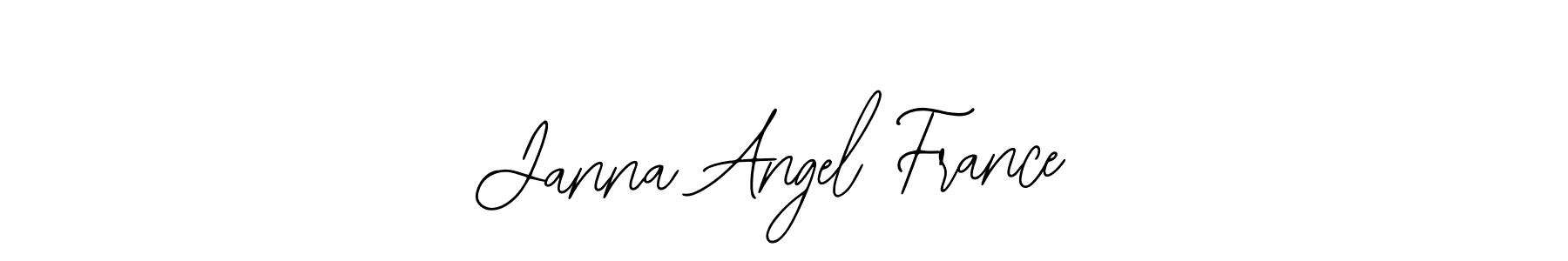 How to make Janna Angel France signature? Bearetta-2O07w is a professional autograph style. Create handwritten signature for Janna Angel France name. Janna Angel France signature style 12 images and pictures png