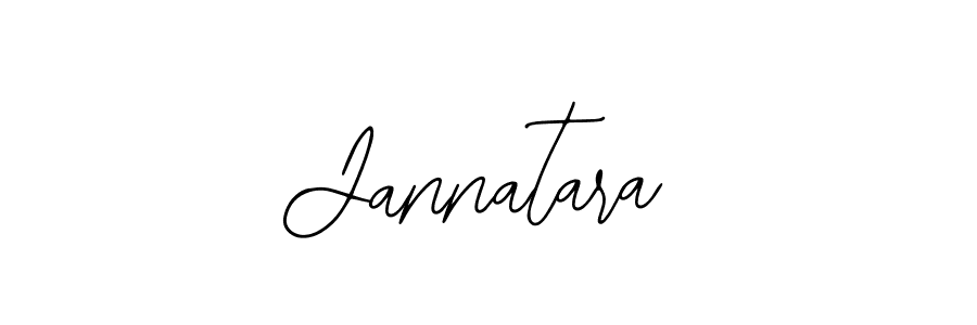 How to make Jannatara name signature. Use Bearetta-2O07w style for creating short signs online. This is the latest handwritten sign. Jannatara signature style 12 images and pictures png