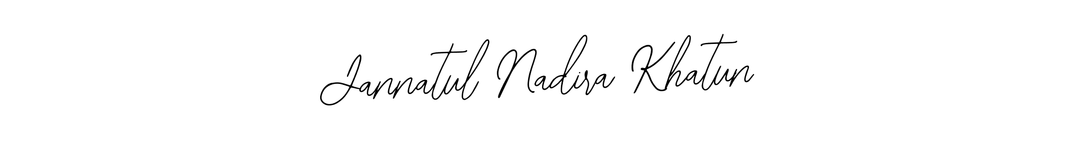 if you are searching for the best signature style for your name Jannatul Nadira Khatun. so please give up your signature search. here we have designed multiple signature styles  using Bearetta-2O07w. Jannatul Nadira Khatun signature style 12 images and pictures png