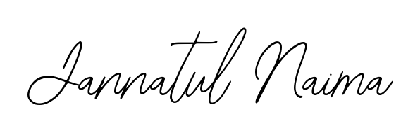 A stylish, flowing autograph style designed for name Jannatul Naima using Bearetta-2O07w typography. Perfect for digital creative projects. Jannatul Naima signature style 12 images and pictures png