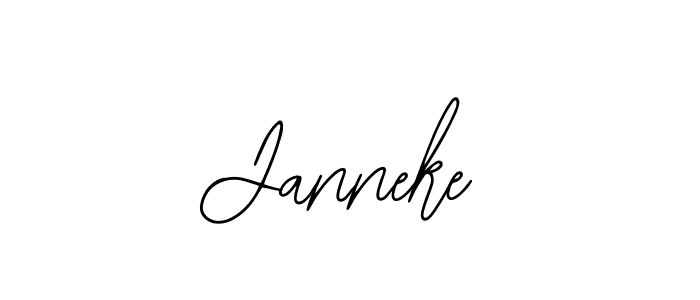 The best way (Bearetta-2O07w) to make a short signature is to pick only two or three words in your name. The name Janneke include a total of six letters. For converting this name. Janneke signature style 12 images and pictures png