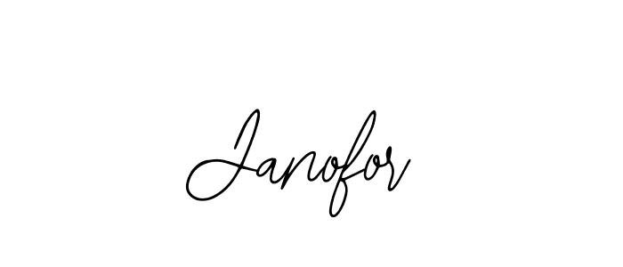 Make a beautiful signature design for name Janofor. With this signature (Bearetta-2O07w) style, you can create a handwritten signature for free. Janofor signature style 12 images and pictures png