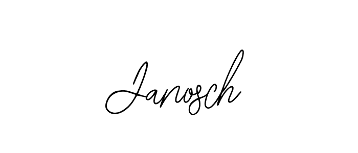 Bearetta-2O07w is a professional signature style that is perfect for those who want to add a touch of class to their signature. It is also a great choice for those who want to make their signature more unique. Get Janosch name to fancy signature for free. Janosch signature style 12 images and pictures png
