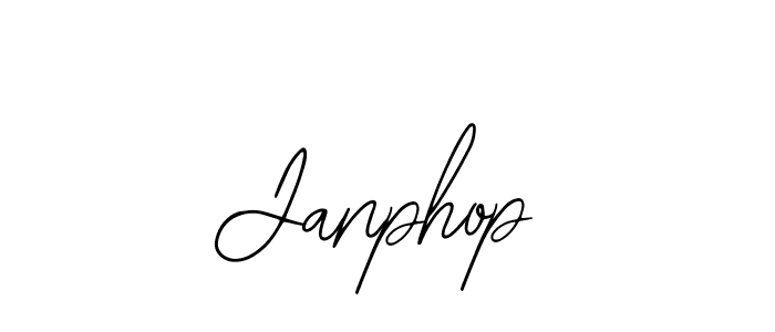 if you are searching for the best signature style for your name Janphop. so please give up your signature search. here we have designed multiple signature styles  using Bearetta-2O07w. Janphop signature style 12 images and pictures png