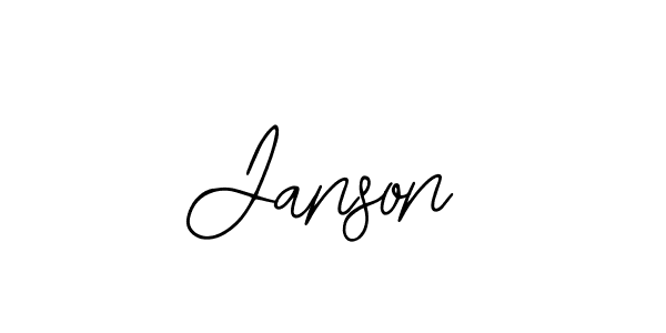 Create a beautiful signature design for name Janson. With this signature (Bearetta-2O07w) fonts, you can make a handwritten signature for free. Janson signature style 12 images and pictures png