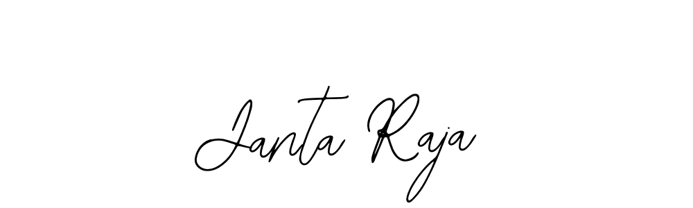 Similarly Bearetta-2O07w is the best handwritten signature design. Signature creator online .You can use it as an online autograph creator for name Janta Raja. Janta Raja signature style 12 images and pictures png