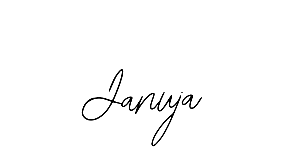 Bearetta-2O07w is a professional signature style that is perfect for those who want to add a touch of class to their signature. It is also a great choice for those who want to make their signature more unique. Get Januja name to fancy signature for free. Januja signature style 12 images and pictures png
