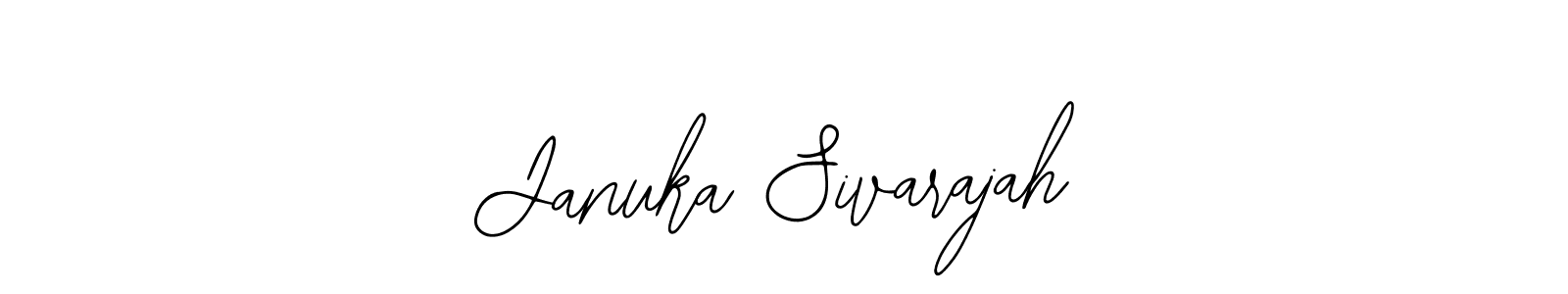 How to make Januka Sivarajah signature? Bearetta-2O07w is a professional autograph style. Create handwritten signature for Januka Sivarajah name. Januka Sivarajah signature style 12 images and pictures png