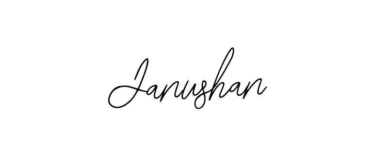 You should practise on your own different ways (Bearetta-2O07w) to write your name (Janushan) in signature. don't let someone else do it for you. Janushan signature style 12 images and pictures png