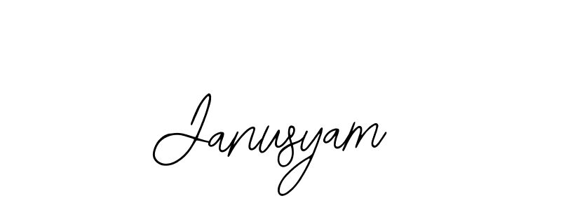 How to make Janusyam signature? Bearetta-2O07w is a professional autograph style. Create handwritten signature for Janusyam name. Janusyam signature style 12 images and pictures png