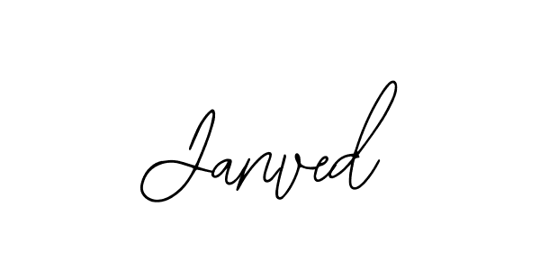 Janved stylish signature style. Best Handwritten Sign (Bearetta-2O07w) for my name. Handwritten Signature Collection Ideas for my name Janved. Janved signature style 12 images and pictures png
