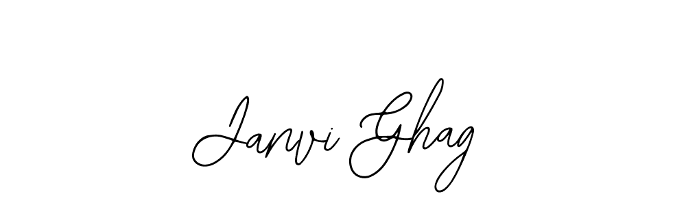 It looks lik you need a new signature style for name Janvi Ghag. Design unique handwritten (Bearetta-2O07w) signature with our free signature maker in just a few clicks. Janvi Ghag signature style 12 images and pictures png