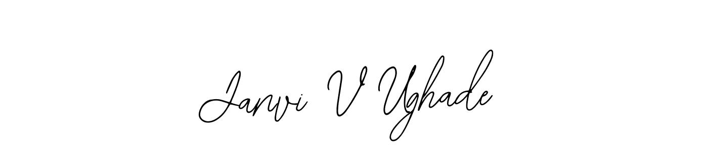 Janvi V Ughade stylish signature style. Best Handwritten Sign (Bearetta-2O07w) for my name. Handwritten Signature Collection Ideas for my name Janvi V Ughade. Janvi V Ughade signature style 12 images and pictures png