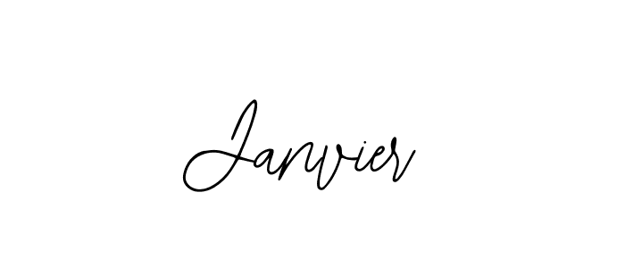 How to make Janvier name signature. Use Bearetta-2O07w style for creating short signs online. This is the latest handwritten sign. Janvier signature style 12 images and pictures png