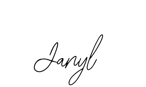 You should practise on your own different ways (Bearetta-2O07w) to write your name (Janyl) in signature. don't let someone else do it for you. Janyl signature style 12 images and pictures png