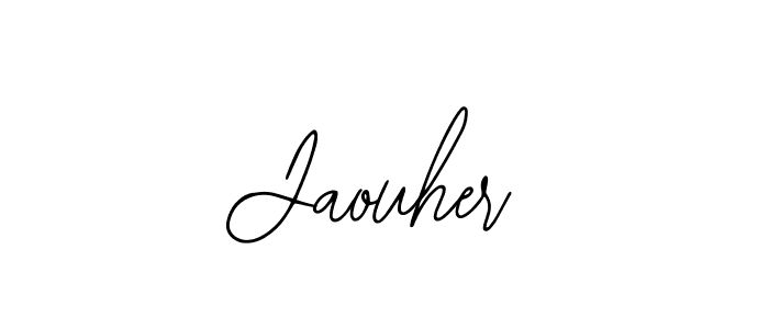 Similarly Bearetta-2O07w is the best handwritten signature design. Signature creator online .You can use it as an online autograph creator for name Jaouher. Jaouher signature style 12 images and pictures png