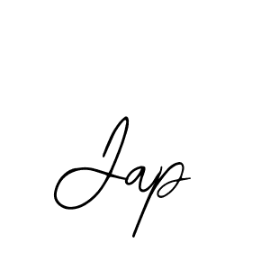 Design your own signature with our free online signature maker. With this signature software, you can create a handwritten (Bearetta-2O07w) signature for name Jap. Jap signature style 12 images and pictures png