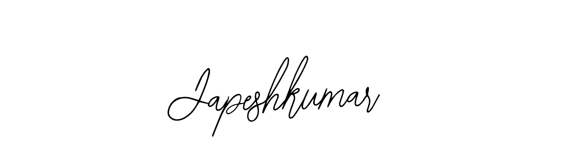 How to make Japeshkumar signature? Bearetta-2O07w is a professional autograph style. Create handwritten signature for Japeshkumar name. Japeshkumar signature style 12 images and pictures png