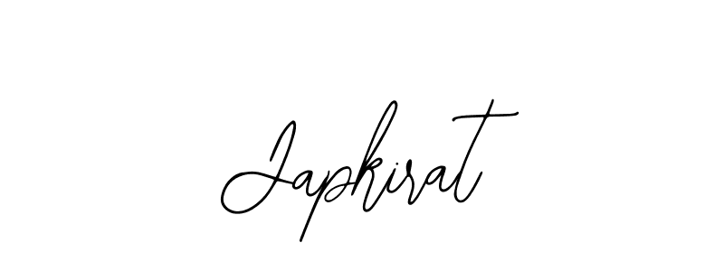 How to make Japkirat signature? Bearetta-2O07w is a professional autograph style. Create handwritten signature for Japkirat name. Japkirat signature style 12 images and pictures png