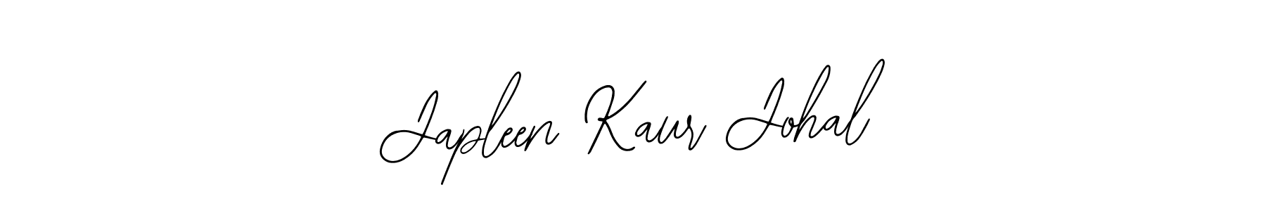 Make a beautiful signature design for name Japleen Kaur Johal. With this signature (Bearetta-2O07w) style, you can create a handwritten signature for free. Japleen Kaur Johal signature style 12 images and pictures png