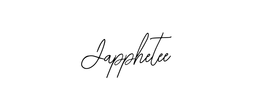 It looks lik you need a new signature style for name Japphetee. Design unique handwritten (Bearetta-2O07w) signature with our free signature maker in just a few clicks. Japphetee signature style 12 images and pictures png