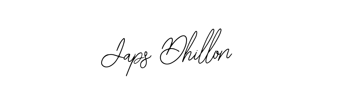 Similarly Bearetta-2O07w is the best handwritten signature design. Signature creator online .You can use it as an online autograph creator for name Japs Dhillon. Japs Dhillon signature style 12 images and pictures png