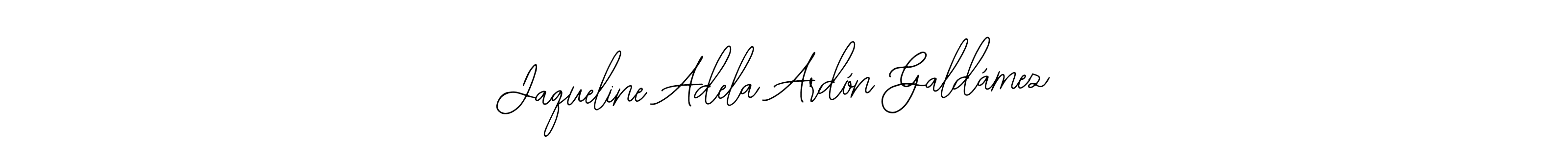 Make a short Jaqueline Adela Ardón Galdámez signature style. Manage your documents anywhere anytime using Bearetta-2O07w. Create and add eSignatures, submit forms, share and send files easily. Jaqueline Adela Ardón Galdámez signature style 12 images and pictures png