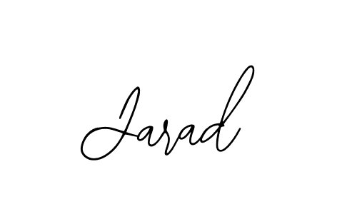 How to make Jarad name signature. Use Bearetta-2O07w style for creating short signs online. This is the latest handwritten sign. Jarad signature style 12 images and pictures png