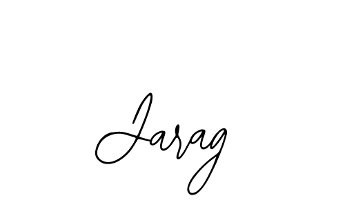 Jarag stylish signature style. Best Handwritten Sign (Bearetta-2O07w) for my name. Handwritten Signature Collection Ideas for my name Jarag. Jarag signature style 12 images and pictures png