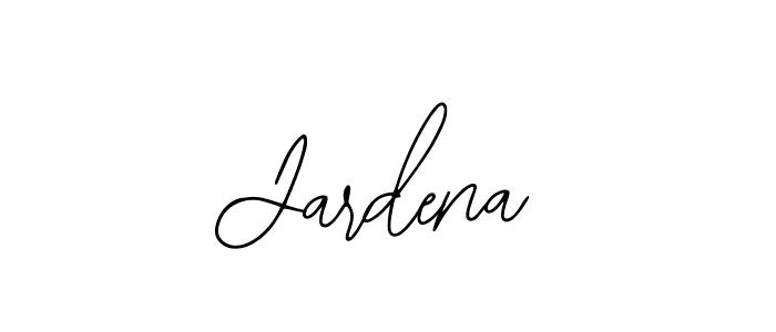 The best way (Bearetta-2O07w) to make a short signature is to pick only two or three words in your name. The name Jardena include a total of six letters. For converting this name. Jardena signature style 12 images and pictures png