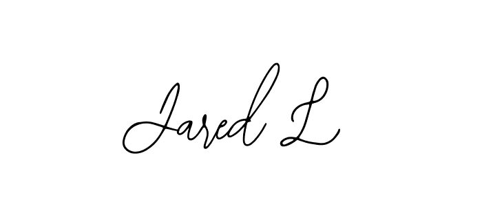 Bearetta-2O07w is a professional signature style that is perfect for those who want to add a touch of class to their signature. It is also a great choice for those who want to make their signature more unique. Get Jared L name to fancy signature for free. Jared L signature style 12 images and pictures png