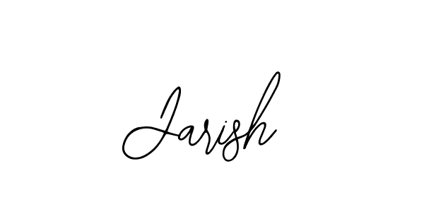 The best way (Bearetta-2O07w) to make a short signature is to pick only two or three words in your name. The name Jarish include a total of six letters. For converting this name. Jarish signature style 12 images and pictures png