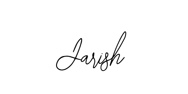 The best way (Bearetta-2O07w) to make a short signature is to pick only two or three words in your name. The name Jarish include a total of six letters. For converting this name. Jarish signature style 12 images and pictures png