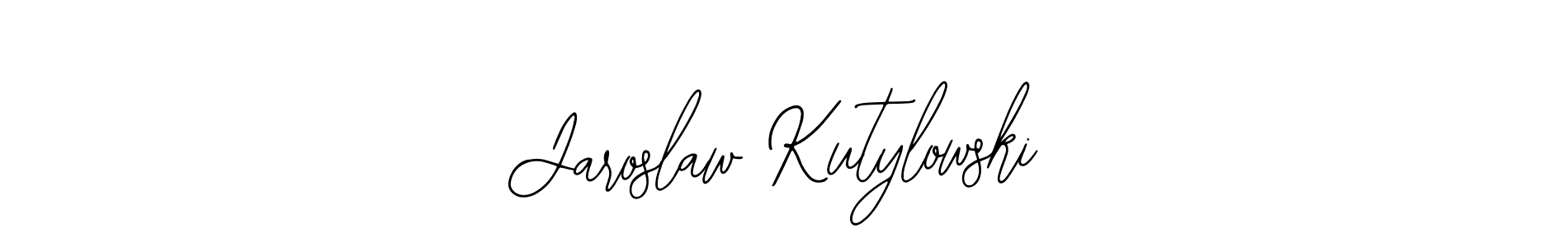How to make Jaroslaw Kutylowski name signature. Use Bearetta-2O07w style for creating short signs online. This is the latest handwritten sign. Jaroslaw Kutylowski signature style 12 images and pictures png