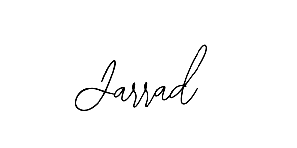 How to make Jarrad name signature. Use Bearetta-2O07w style for creating short signs online. This is the latest handwritten sign. Jarrad signature style 12 images and pictures png