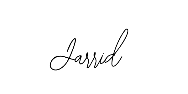Jarrid stylish signature style. Best Handwritten Sign (Bearetta-2O07w) for my name. Handwritten Signature Collection Ideas for my name Jarrid. Jarrid signature style 12 images and pictures png
