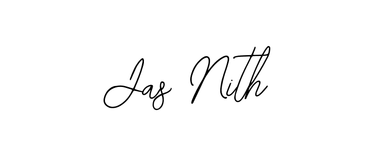 You should practise on your own different ways (Bearetta-2O07w) to write your name (Jas Nith) in signature. don't let someone else do it for you. Jas Nith signature style 12 images and pictures png