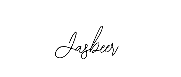 Design your own signature with our free online signature maker. With this signature software, you can create a handwritten (Bearetta-2O07w) signature for name Jasbeer. Jasbeer signature style 12 images and pictures png