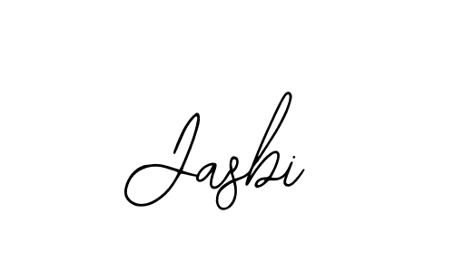 How to make Jasbi name signature. Use Bearetta-2O07w style for creating short signs online. This is the latest handwritten sign. Jasbi signature style 12 images and pictures png