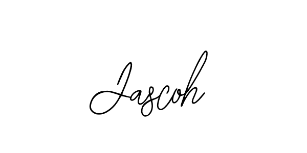 Use a signature maker to create a handwritten signature online. With this signature software, you can design (Bearetta-2O07w) your own signature for name Jascoh. Jascoh signature style 12 images and pictures png