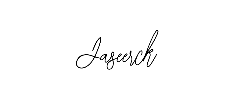 Design your own signature with our free online signature maker. With this signature software, you can create a handwritten (Bearetta-2O07w) signature for name Jaseerck. Jaseerck signature style 12 images and pictures png