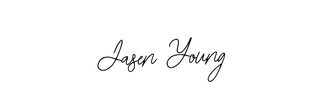 Also we have Jasen Young name is the best signature style. Create professional handwritten signature collection using Bearetta-2O07w autograph style. Jasen Young signature style 12 images and pictures png