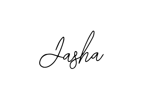 Design your own signature with our free online signature maker. With this signature software, you can create a handwritten (Bearetta-2O07w) signature for name Jasha. Jasha signature style 12 images and pictures png