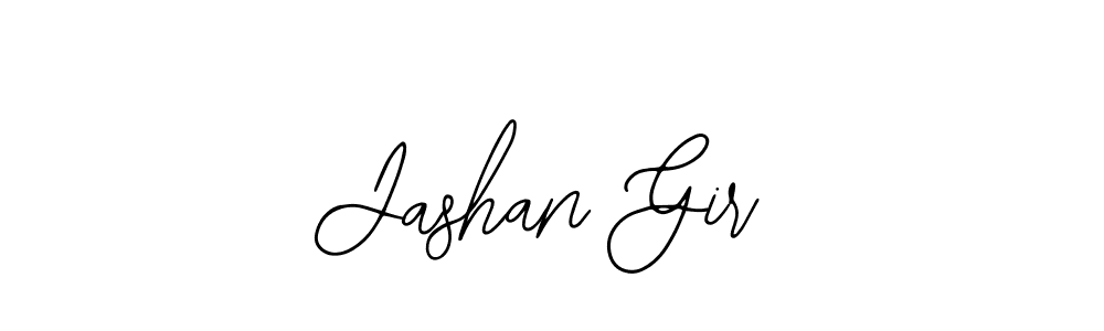 You should practise on your own different ways (Bearetta-2O07w) to write your name (Jashan Gir) in signature. don't let someone else do it for you. Jashan Gir signature style 12 images and pictures png