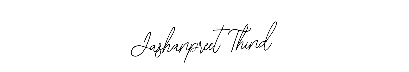 Also we have Jashanpreet Thind name is the best signature style. Create professional handwritten signature collection using Bearetta-2O07w autograph style. Jashanpreet Thind signature style 12 images and pictures png