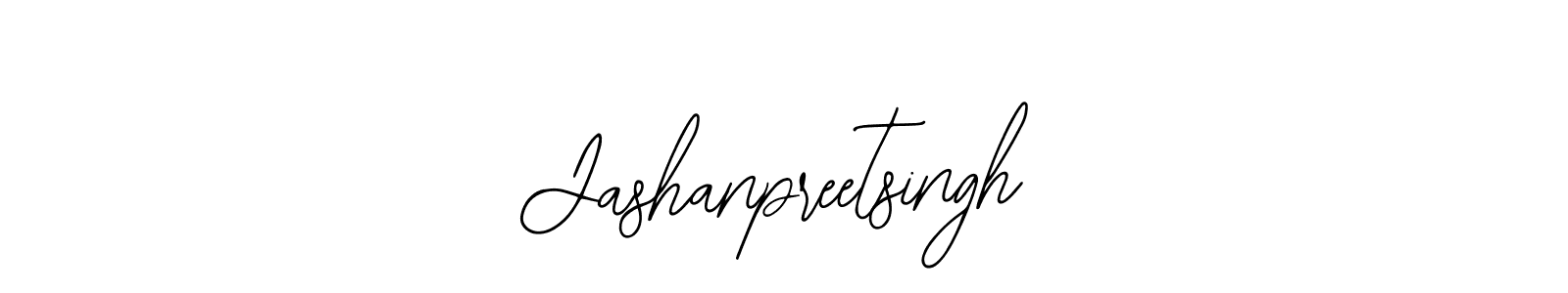 How to make Jashanpreetsingh name signature. Use Bearetta-2O07w style for creating short signs online. This is the latest handwritten sign. Jashanpreetsingh signature style 12 images and pictures png