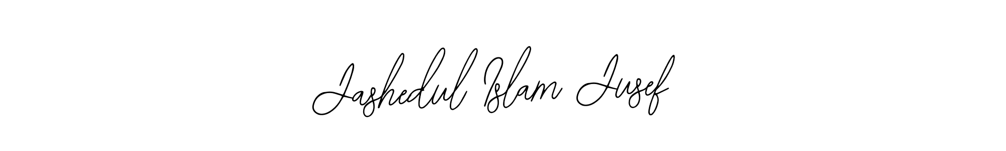 Design your own signature with our free online signature maker. With this signature software, you can create a handwritten (Bearetta-2O07w) signature for name Jashedul Islam Jusef. Jashedul Islam Jusef signature style 12 images and pictures png