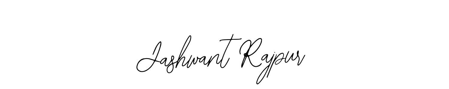 How to make Jashwant Rajpur name signature. Use Bearetta-2O07w style for creating short signs online. This is the latest handwritten sign. Jashwant Rajpur signature style 12 images and pictures png
